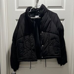 TopShop Black Puffer Jacket
